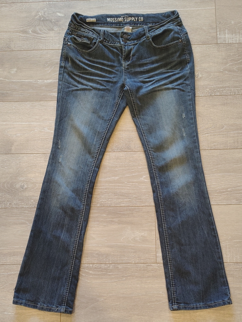 Mossimo Supply Co. Women's Dark Indigo Flare Jeans